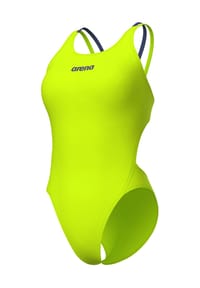 arena - Badeanzug " Solid Swim Tech Multi Back", schnelltrocknend, Doppelträger, für Damen - 688 ARTIC LIME-FUT