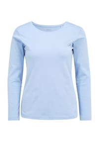 GALERIA - Langarmshirt "Bea", Casual-Look, Rundhalsausschnitt, für Damen - DEEP BLACK
