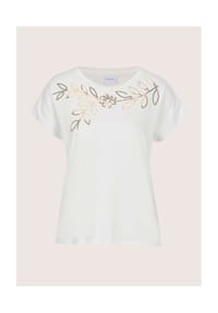 MADELEINE - Elegantes T-Shirt mit Glanzeffekten - berber