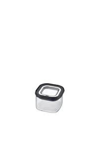GEFU® Vorratsdose - PANTRY - SCHWARZ/SILBER