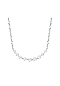 TRILANI 1934 - Damen Kette aus 925/- Sterling Silber in Silber mit Zirkonia - silber