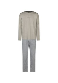 Phil & Co. Berlin - Pyjama Weekend Collection - grau melange/streifen
