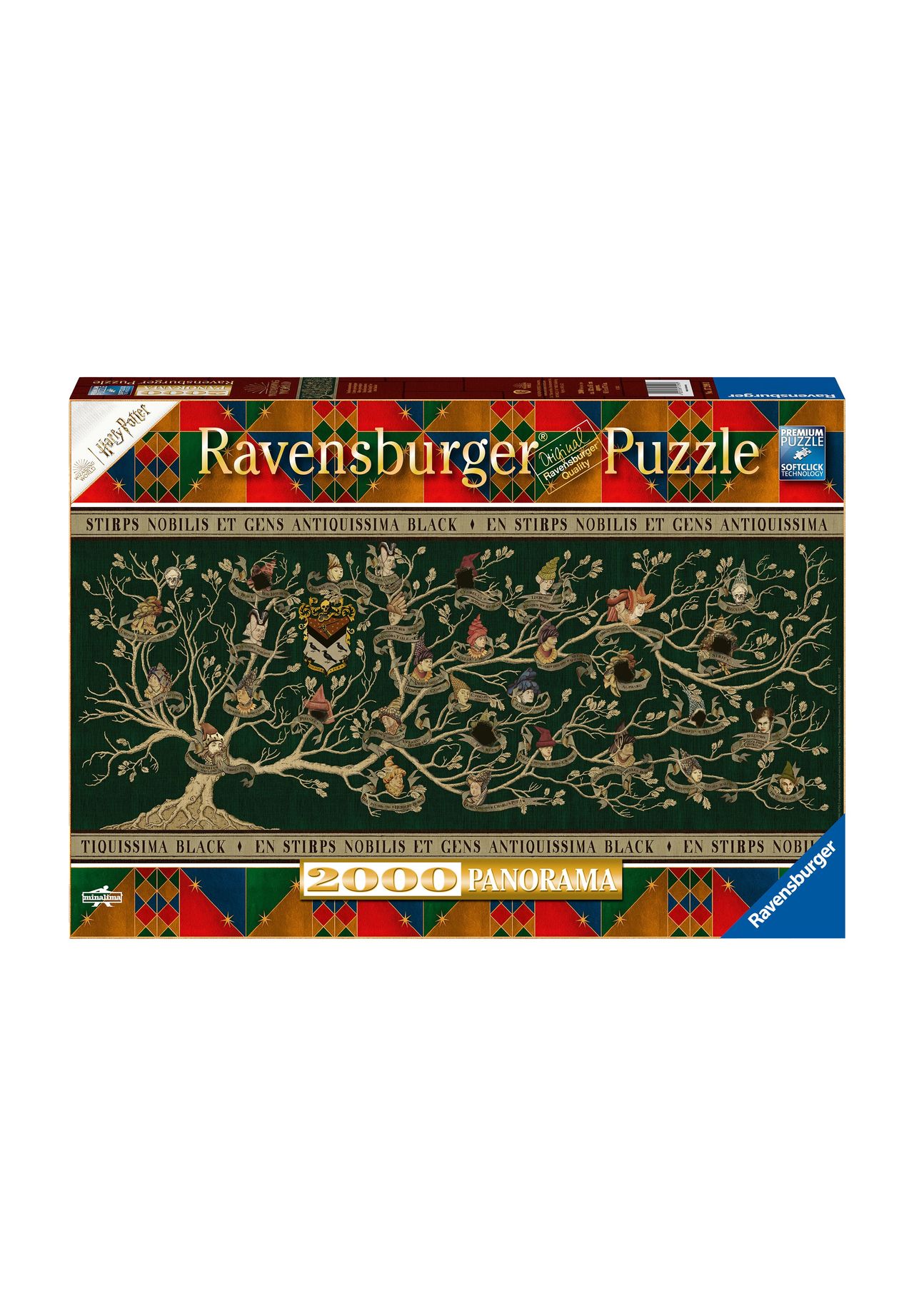 Ravensburger Harry Potter PanoramaPuzzle "Familienstammbaum", 2000