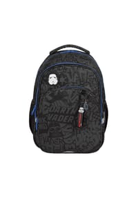 McNeill® BASE - Rucksack, Zweiwege-Reißverschluss, Patch, für Kinder - GRAU