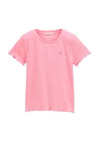 TOM TAILOR - T-Shirt, Wellensaum, für Kinder - 23807 SUNRISE PIN