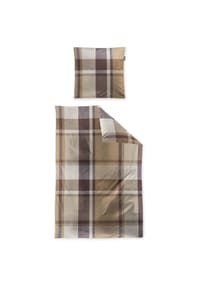 irisette® - Edel-Feinbiber Bettwäsche Set Panda 8680 - 30 grün