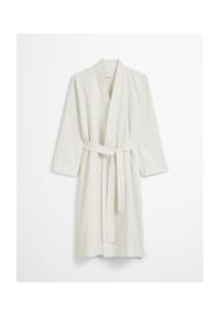 Marc O'Polo Home - Kimono Classic Fine Stripe - Dark Sand