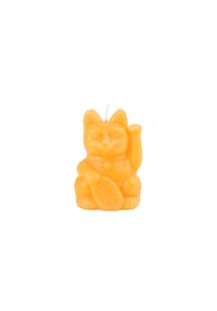 DONKEY - Katzenkerze Lucky Candles Peach, Orange, 11.5 cm, - orange