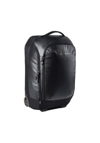 VAUDE CITY TRAVEL - 2-Rollen-Trolley, Reißverschlussfach, Rucksackgurte - 010 BLACK
