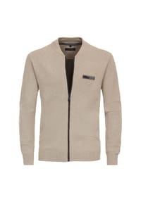 CASAMODA - Herren Strickjacke uni - Beige