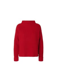 SELECTED FEMME - Pullover, Stehkragen, für Damen - 302503 RED