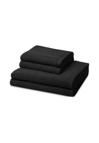 ROSS® 2 X Handtuch 2 X Duschtuch im Set Vita - Vita - Himmelblau