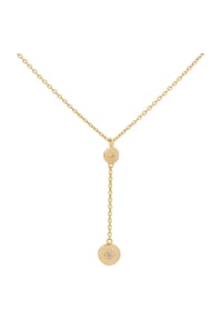 caї - Damen Kette mit Anhänger, 925er Silber - GELBGOLD
