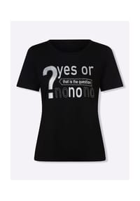 heine - Shirt - schwarz