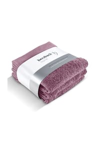 herzbach home Seiftücher Pura 30x30 cm 550g/m², Premium-Qualität, 100% Baumwolle, einfarbig - Herzbach_Pura - Anthrazit