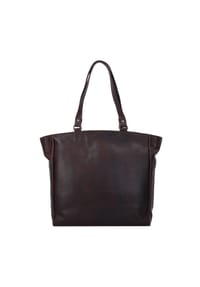 The Chesterfield Brand Wax Pull Up - Wax Pull Up Schultertasche Leder 36 cm Laptopfach - braun