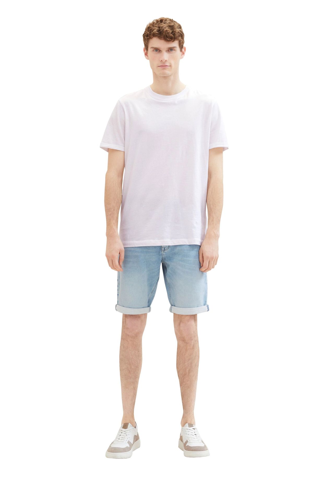 TOM TAILOR Josh Jeans-Bermudas, Regular Slim, für Herren | GALERIA