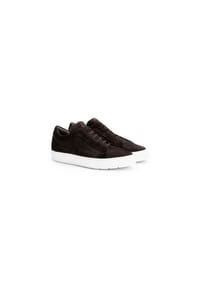 LLOYD - SNeaker Metro, Leder, für Herren - DK.BROWN