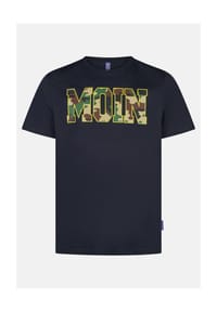 salzhaut - Shirt Diek - Moin Camouflage - Navy