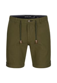INDICODE - Shorts Leinen Beauvals - Black