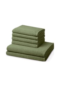 ROSS® 4 X Handtuch 2 X Duschtuch im Set Vita - Vita - Himmelblau