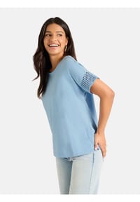 LIEBLINGSSTÜCK - Damen T-Shirt aus Baumwolle CarinaL - 100-white