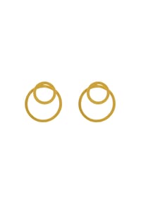heideman - Ohrstecker Circle Ewiger Kreis goldfarben - goldfarben