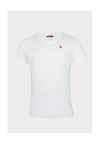 U.S. POLO ASSN. - T-Shirt 2 Pack Shortsleeve V-Neck - weiss