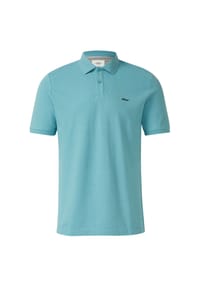 s.Oliver - Poloshirt, 1/2 Arm,, Logo-Stickerei, für Herren - 0100 WHITE