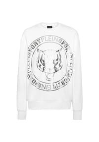 PLEIN SPORT - Sweatshirt TIGER - black/silver