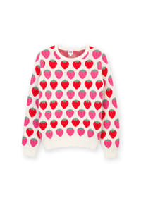 KITE - Damen Puncknowle Strickpullover Bio-Baumwolle - pink