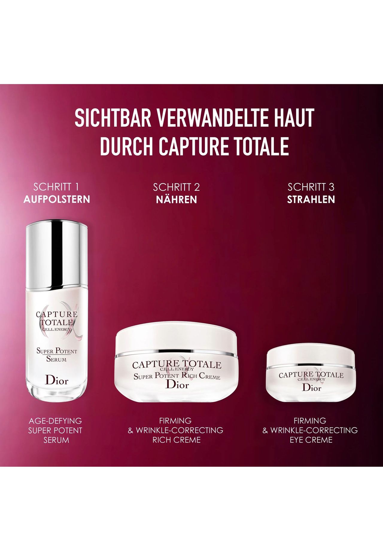 化粧下地 Dior CAPTURE TOTALE Super Potent Serum Capture Totale Super Potent Serum Foundation - Podkład-serum
