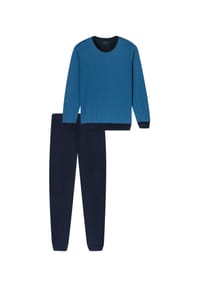 SCHIESSER - Pyjama Nightwear Serie - schwarz