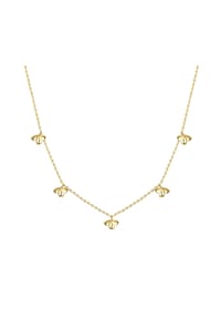 GLANZSTÜCKE MÜNCHEN - Damen Kette aus 925/- Sterling Silber in Gelbgold - gelbgold