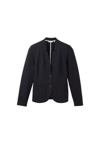 TOM TAILOR - Blazer, Knopfleiste, Fronttaschen, für Damen - DEEP BLACK
