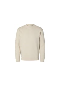 SELECTED - Sweatshirt Tom, Rippbündchen, für Herren - 184679 OATMEAL