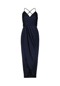 Vera Mont - Abendkleid mit Raffung - Deep Dahlia