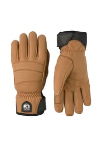 HESTRA - Handschuhe Damen Fall Line 5-finger braun - braun