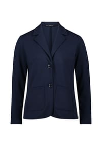 BETTY BARCLAY - Kurzblazer mit aufgesetzten Taschen - dunkelblau