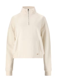 ENDURANCE ATHLECIA - Sweatshirt Cinzia mit atmungsaktiver Eigenschaft - 1145 Whisper White
