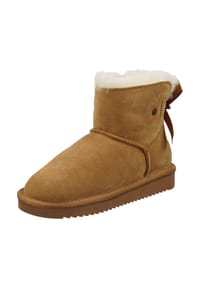 ILC - Veloursleder Stiefelette - Cognac