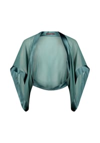 Vera Mont - Chiffonstola mit 3/4 Arm - Dark Emerald
