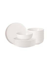 Villeroy & Boch - Tafelservice Afina 12er Set AFINA - weiß