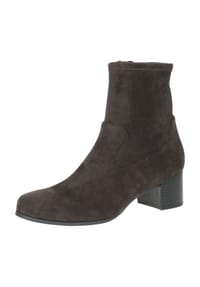 Caprice - Ankle Boots, Blockabsatz, Reißverschluss, für Damen - 044 BLACK STRETCH