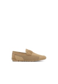 kazar - Mokassins aus beigefarbenem Gewebe und Wildleder - Beige