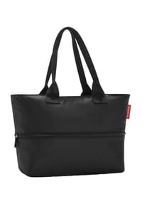 reisenthel® - Einkaufstasche "Shopper E1", Reißverschlussfach, Henkel - schwarz