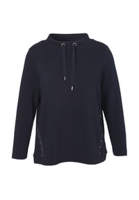 VIA APPIA -DUE- - Sweatshirt Große Größen - dunkelblau