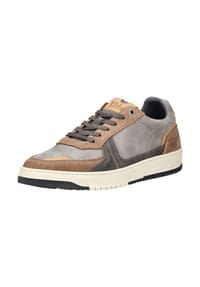BULLBOXER - Leder Sneaker - Grau/Braun