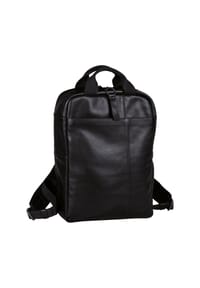 camel active Pine - Pine Daypack Leder 41 cm Laptopfach - black