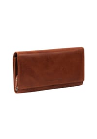 The Chesterfield Brand Hampton - Hampton Geldbörse RFID Schutz Leder 18 cm - cognac